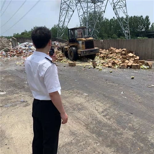 海关监管销毁 
